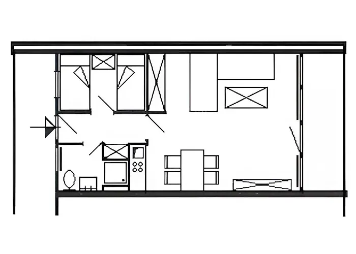 Appartement Am Waldrand - Fuer 4 Personen Mit Balkon - Deck